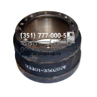 Барабан тормозной 93301-3502070 Барабан тормозной 93301-3502070